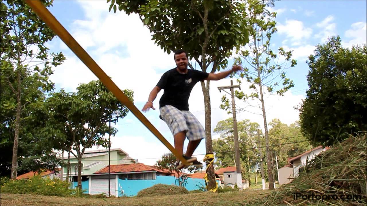 Slackline com Felipe Douglas