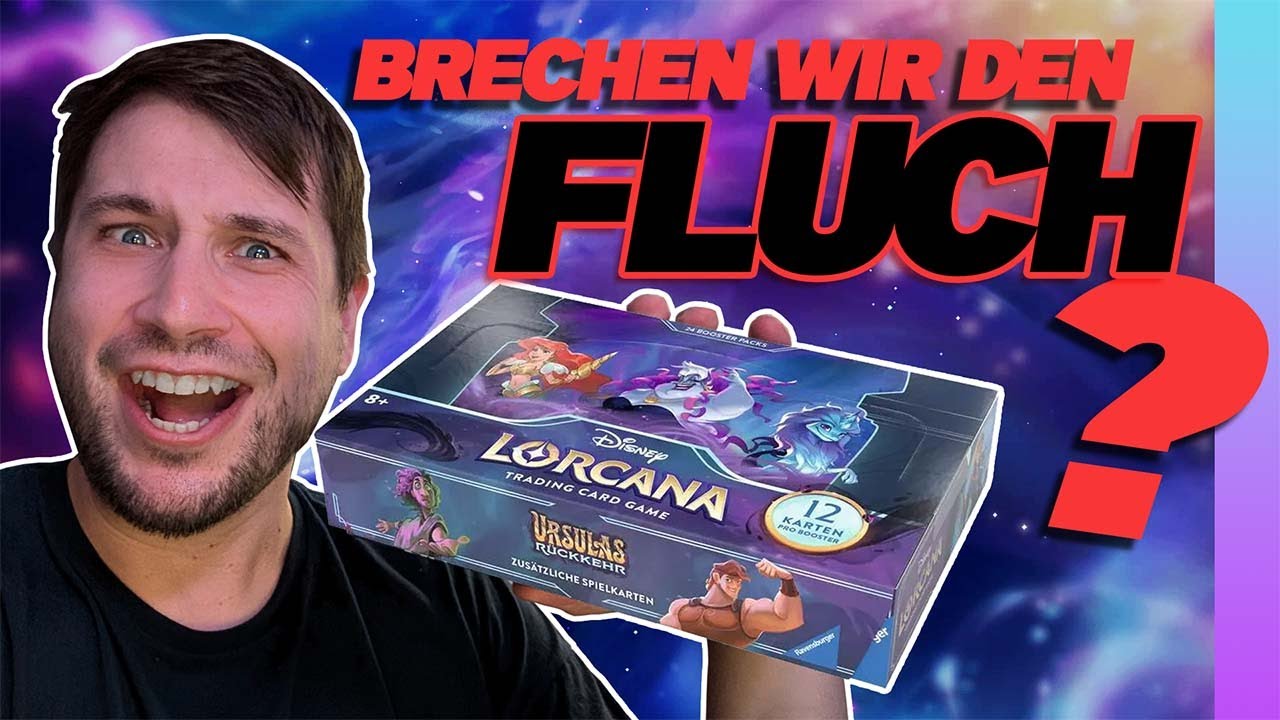 Ich habe ein Sucht-Problem 😩 Lorcana🎴Ursulas Rückkehr ✨Set 4 - Display Unboxing