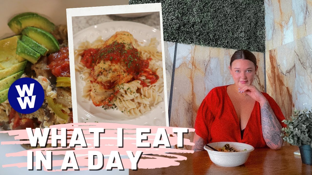 WHAT I EAT IN A DAY ON WW BLUE + OVEREATING ADVICE!