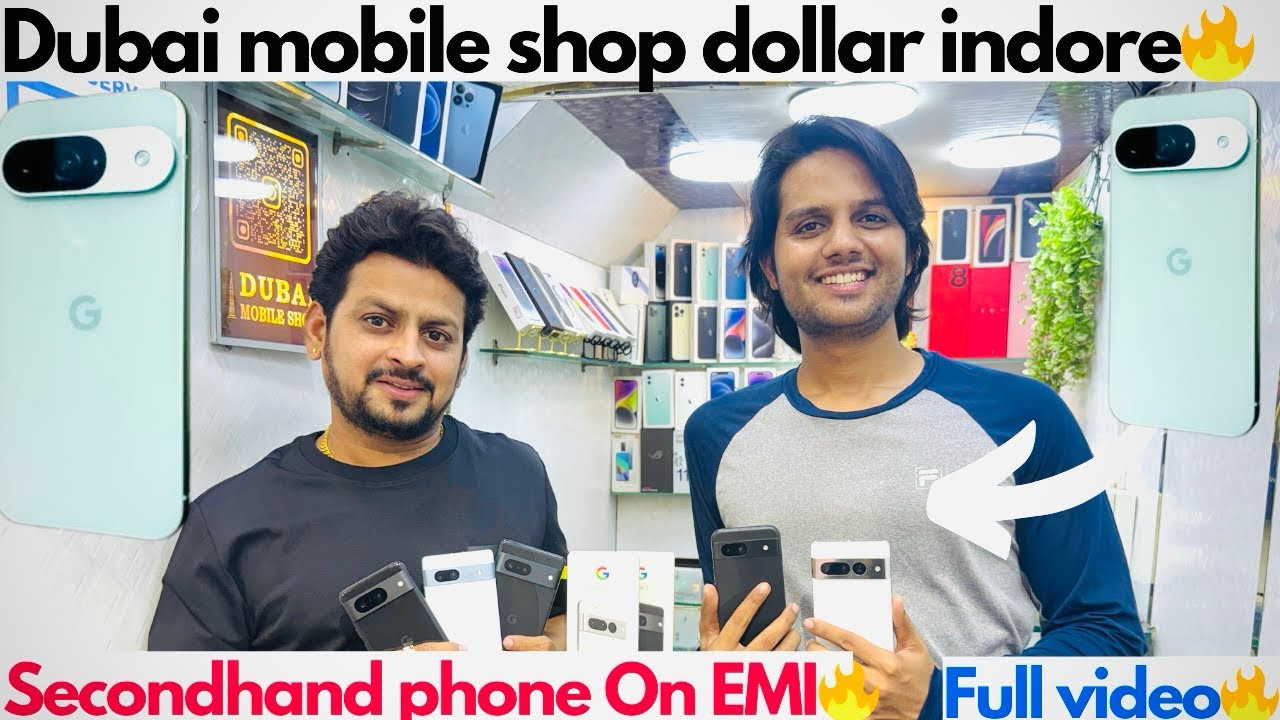 Indore famous Dubai mobile shop | dollar market jail road🔥 | secondhand iPhone📱 #usedphones #iphone 