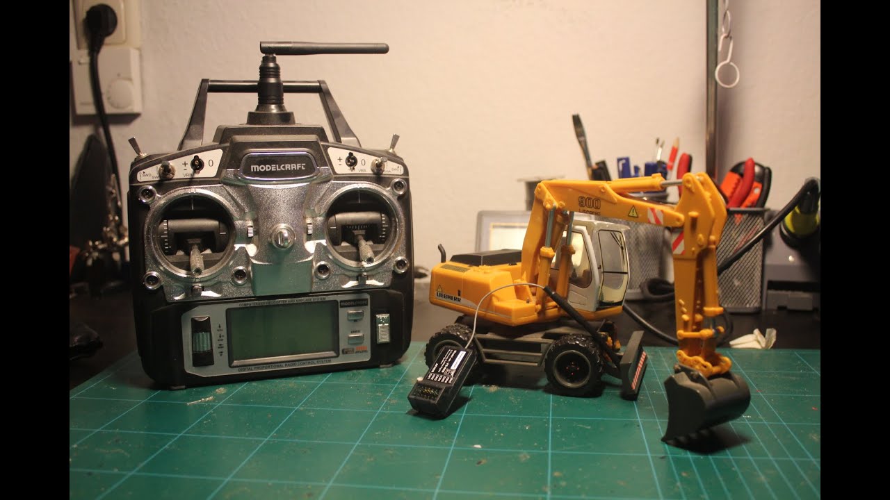 Revell Bagger Umbau; Teil1 ;Siku Control (Full HD)