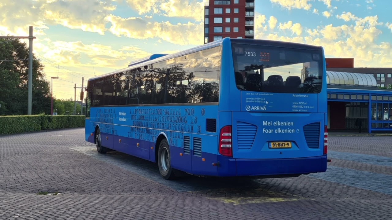 (Sound) Mercedes Benz O560 Intouro L  - ZF Ecolife Kickdown - Arriva 7533