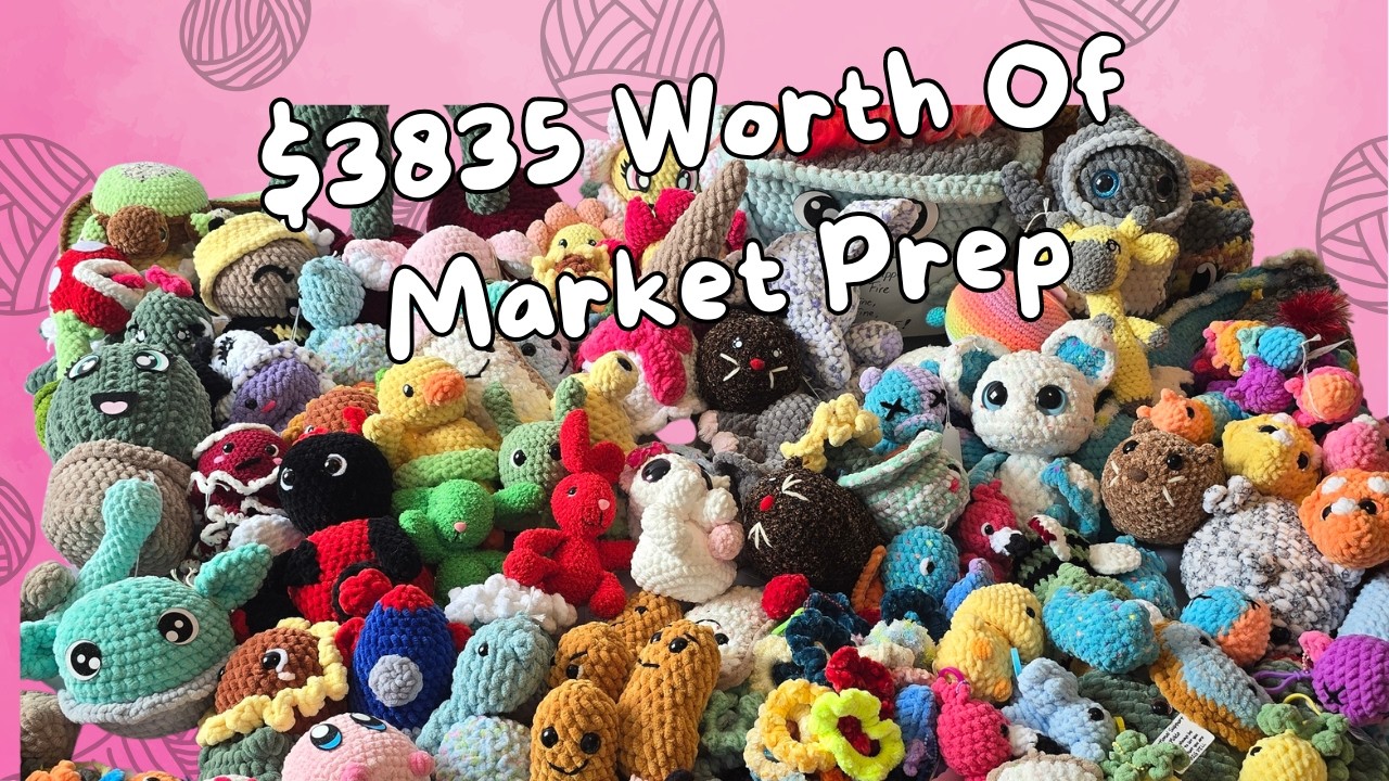Crochet Market Prep Planning