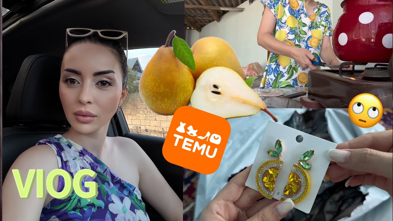 VİDEOLARIMIN ÇEKLİŞİ DAYANDI 🥹 Temu bağlama 🧡 Xaçmaz VLOG 🍐 Ayka 14