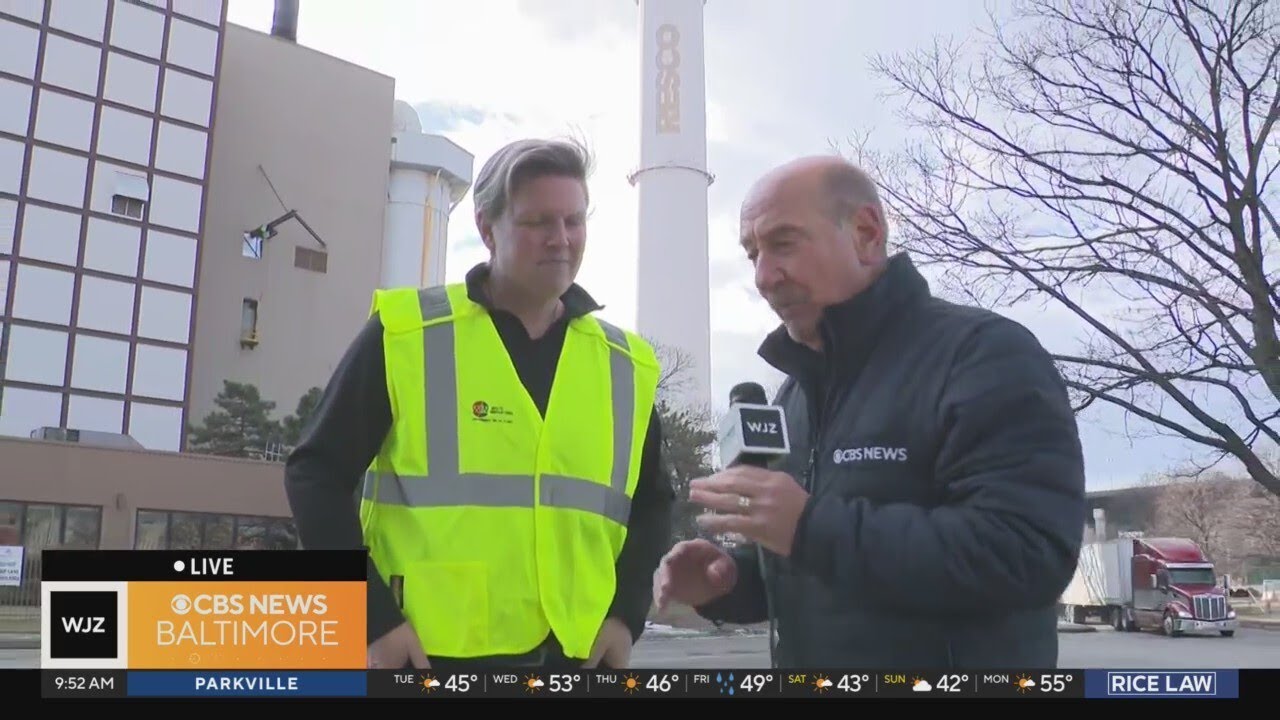 Where's Marty: Checking out the iconic Wheelabrator stack in Westport