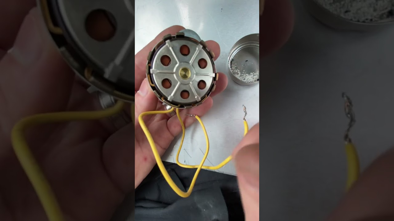 STUCK Synchron damper motor repair FIXED