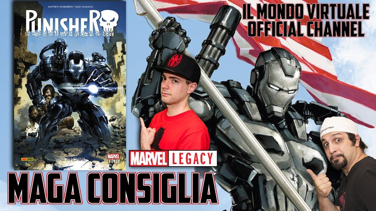 Maga Consiglia: Punisher War Machine - Marvel Legacy - Panini Comics