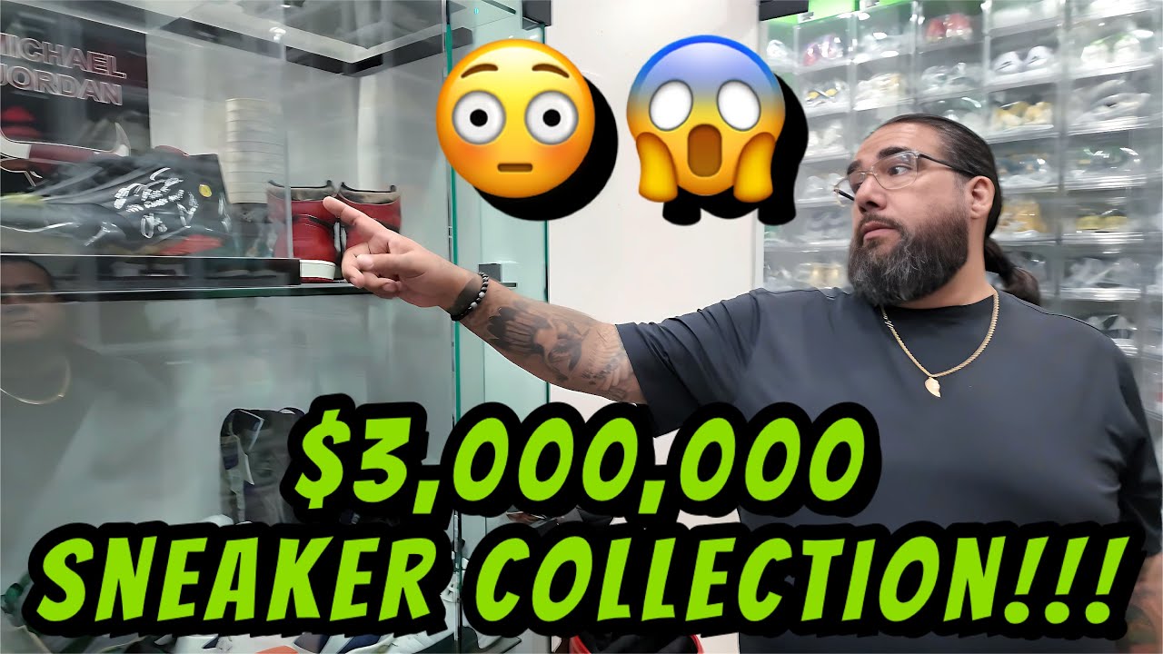 Inside Kenny ‘The Perfect Pair’ Gonzales’ $3 MM Sneaker Collection.