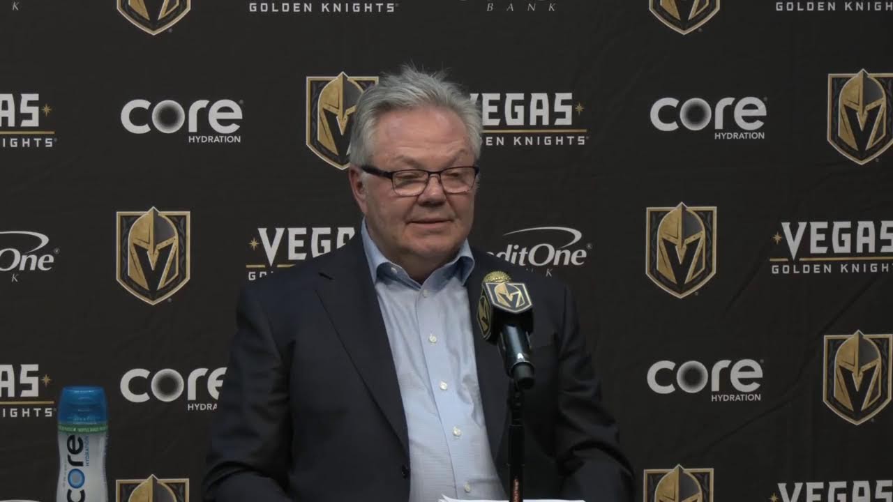 Golden Knights GM discusses Rasmus Andersson trade