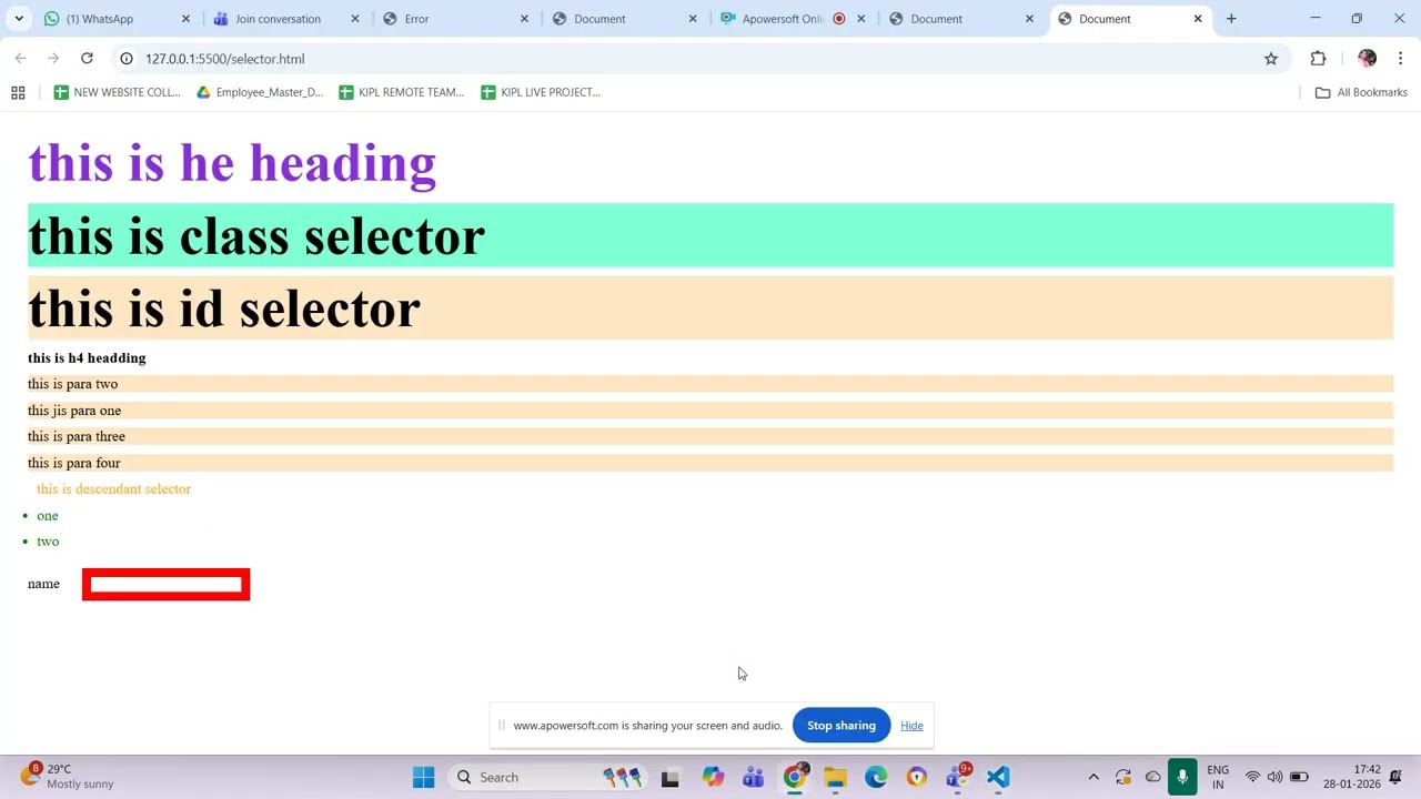 Most Important CSS Selectors 🔥 | Attribute & General Sibling Selector | Hindi Tutorial #cssselector