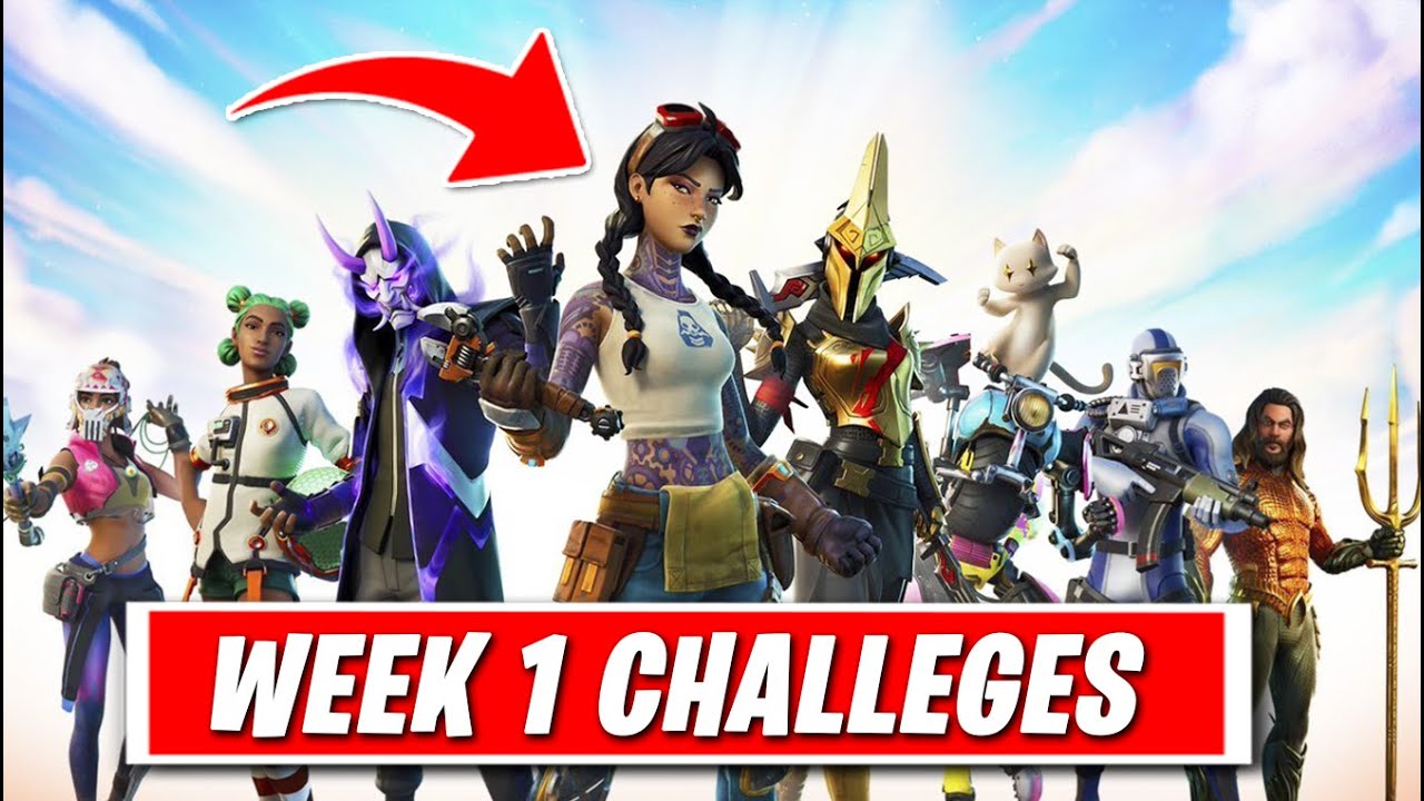 Fortnite Season 3 Week 1 Challenges *FULL* All Challenges (Aquaman Challenge) Guide & Location
