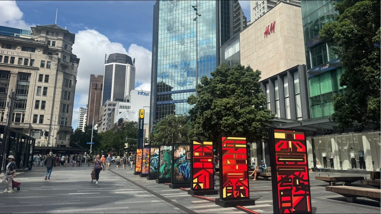 What's New? Auckland Downtown🇳🇿 Live from Auckland  New Zealand