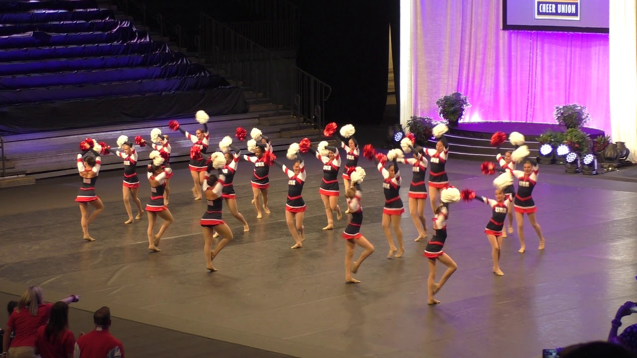 US National team Junior Team Freestyle Pom at ICU 2019
