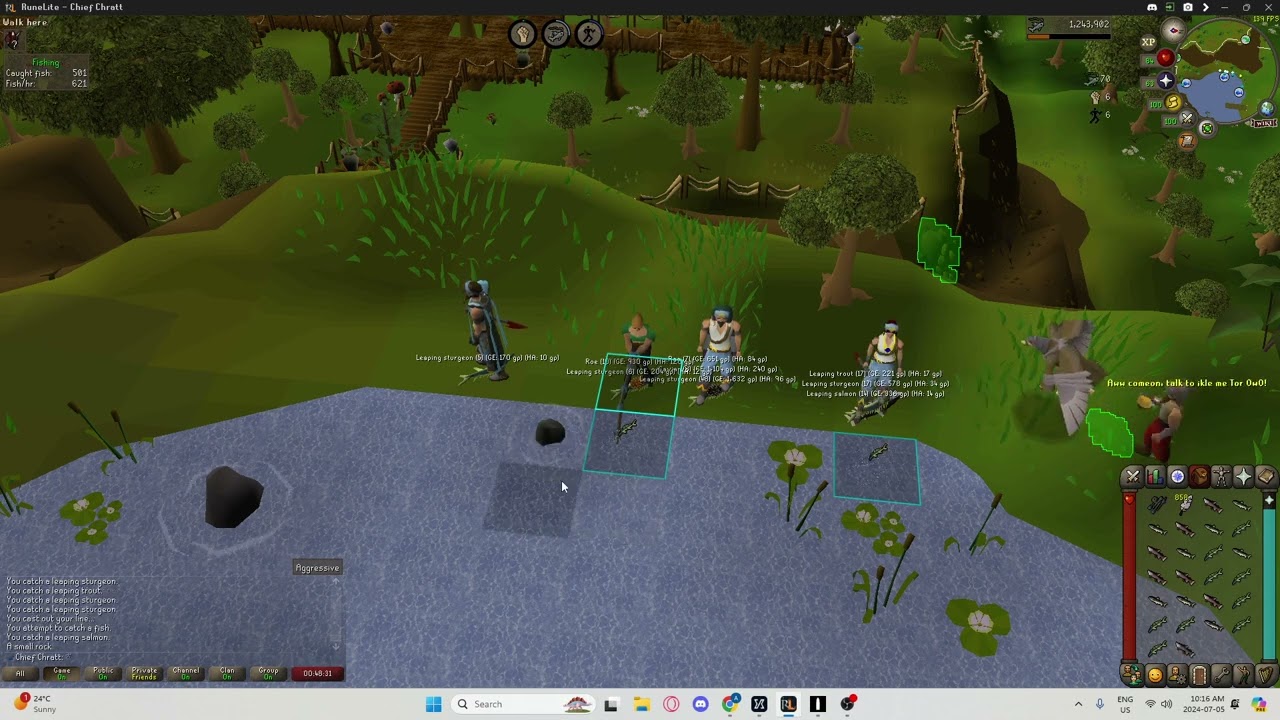 Old School Runescape Guide: How To Examine Rocks