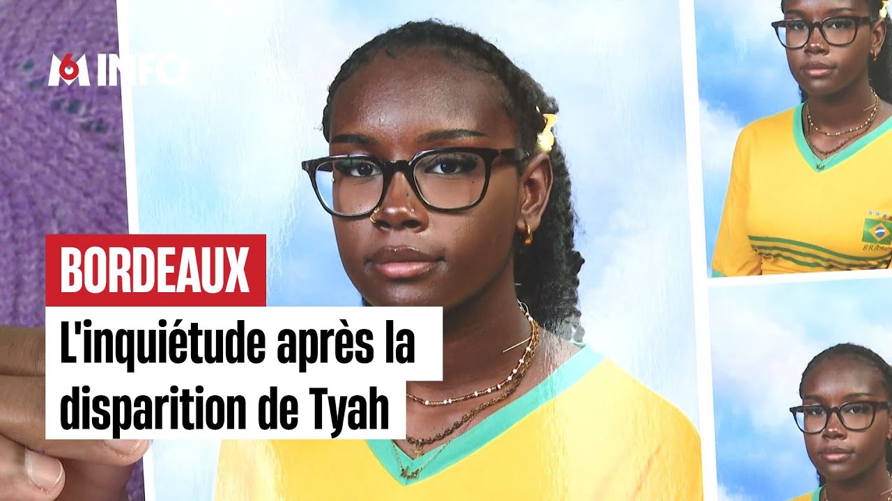 Bordeaux : l'inquiétude après la disparition de Tyah
