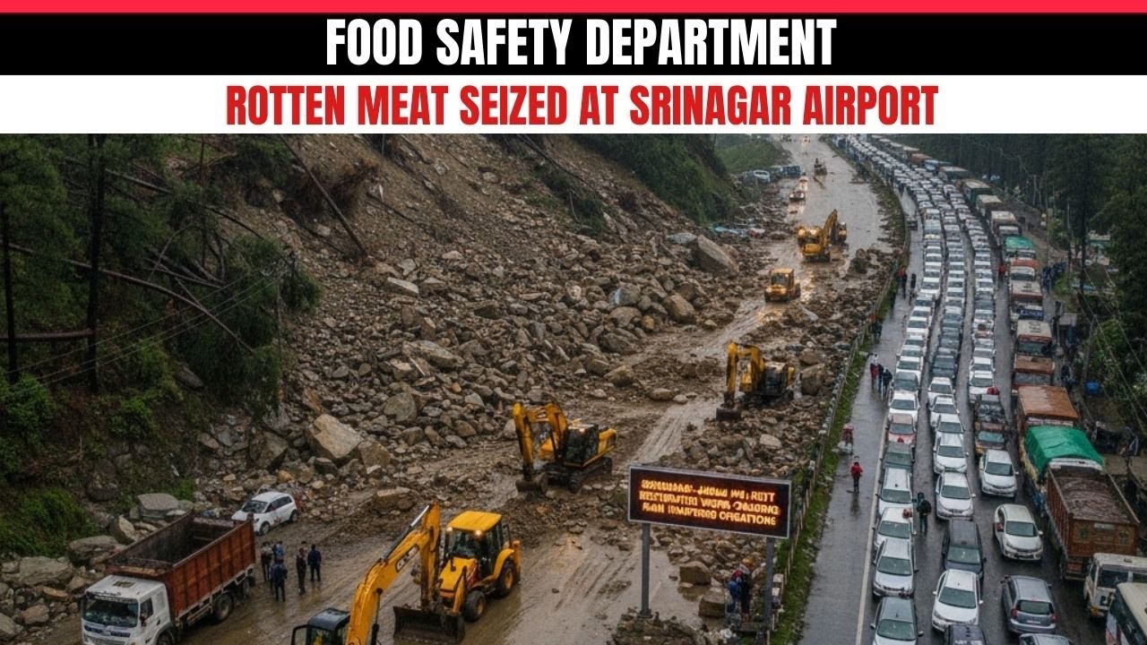 Srinagar–Jammu NH Blocked for 12 Days; Restoration Work Underway