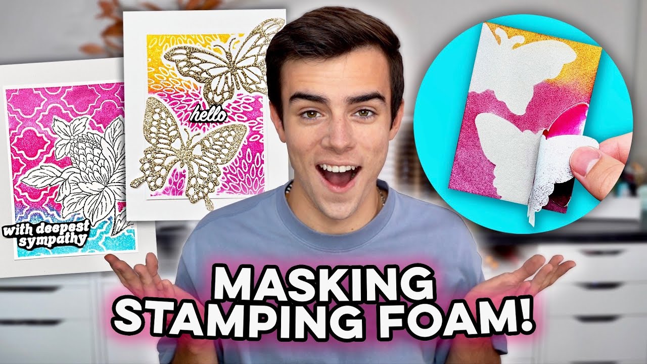 This Stamping Foam Trick Will BLOW YOUR MIND!