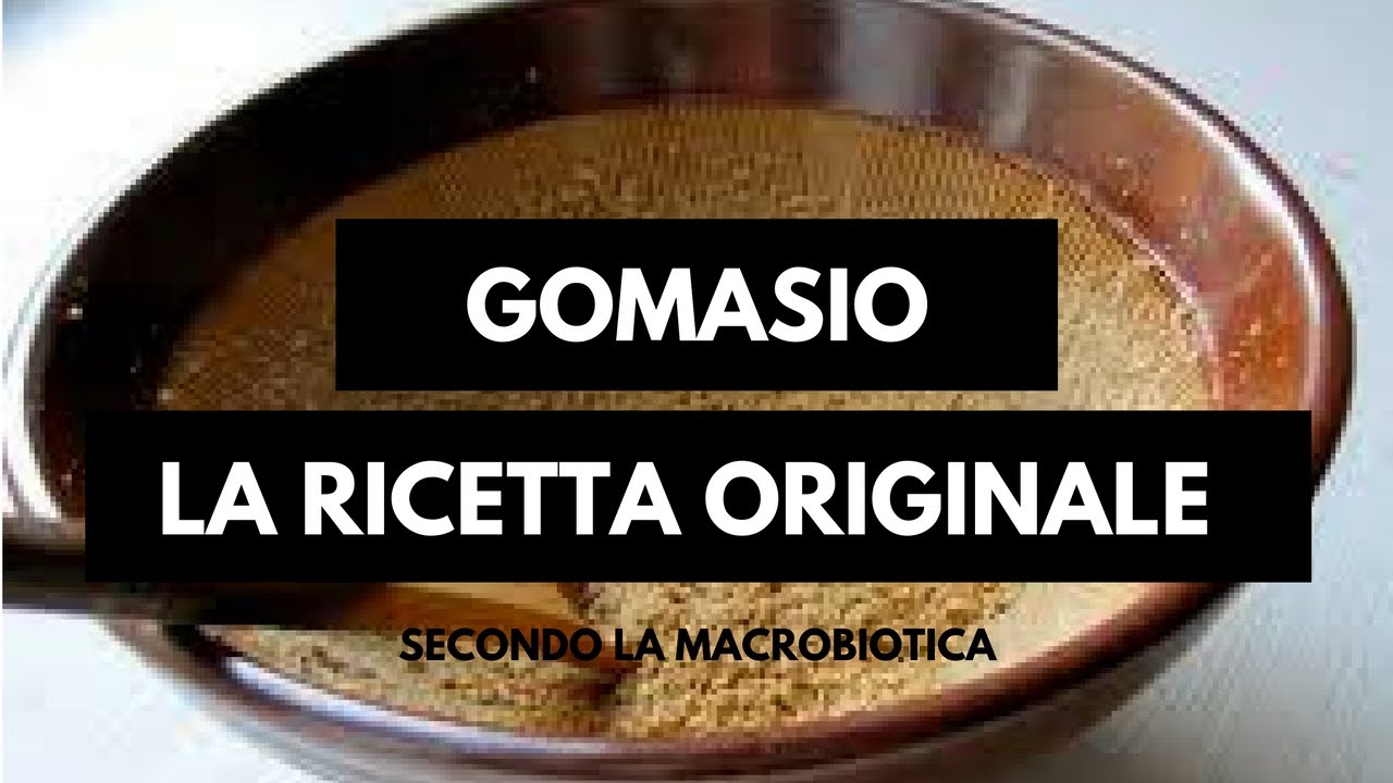 La ricetta del gomasio #gomasio