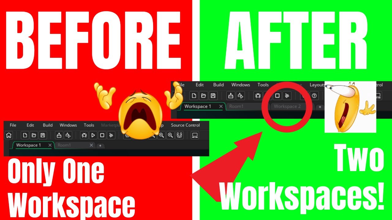 Opening Workspaces GameMaker (For Beginners)