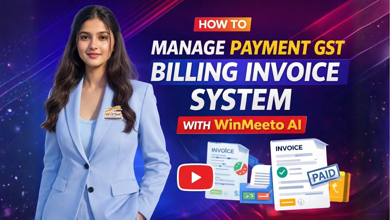 How to manage Payment GST Billing Invoice System with WinMeeto AI