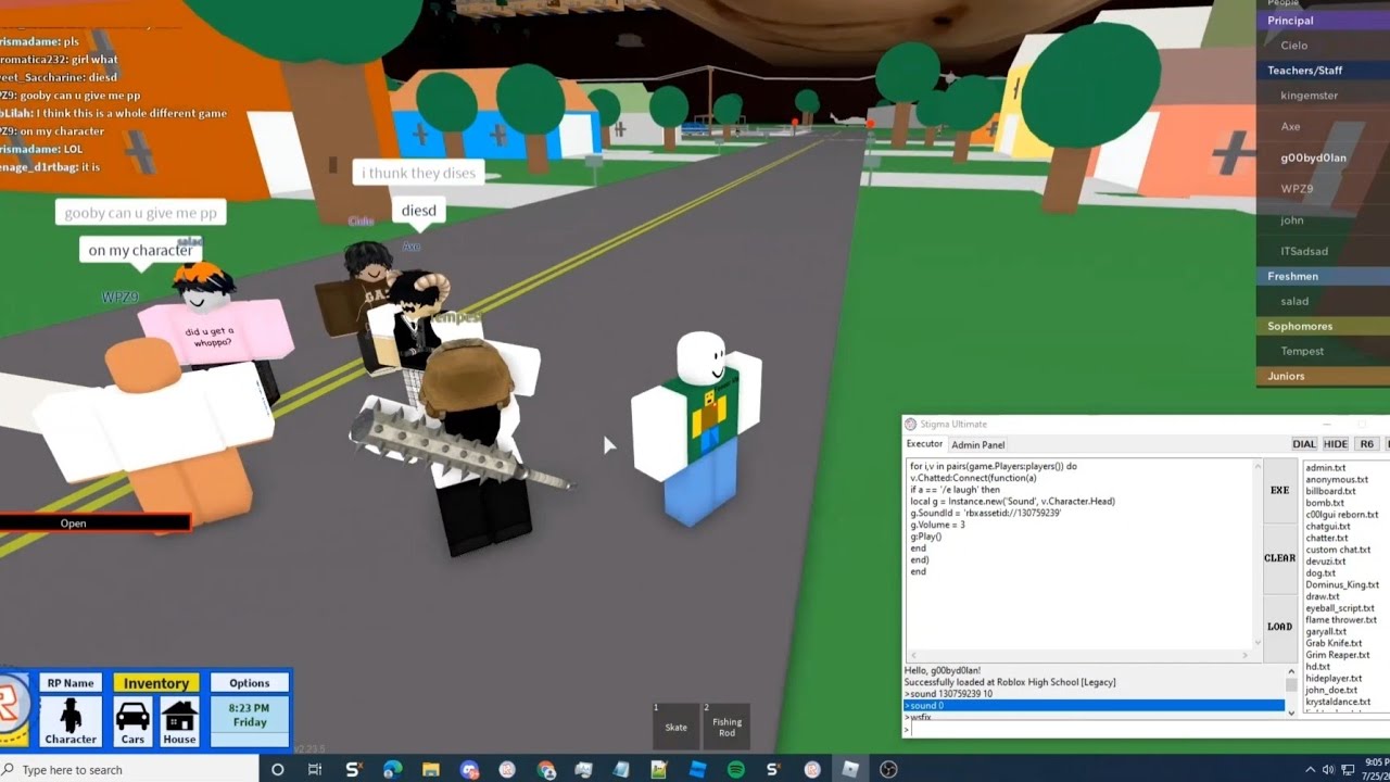 [2021] ROBLOX Stigma Ultimate FE BYPASS СКРИПТ byfron bypass exploit g00byd0lan
