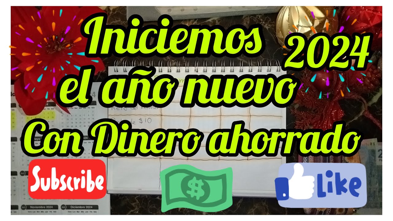 ahorrando para este año 2024/ahorros de una ama de casa 🤗 #amadecasa #retosdeahorro