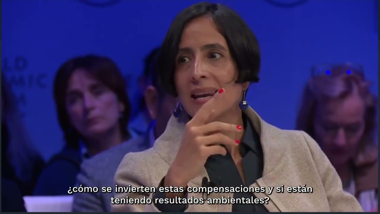 Intervención de la Ministra Susana Muhamad en el Foro Económico Mundial en Davos