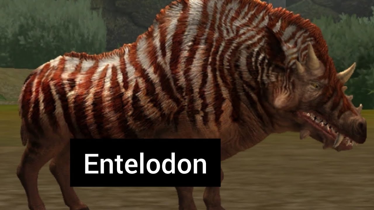 Entelodon Max Level (Jurassic World The Game)