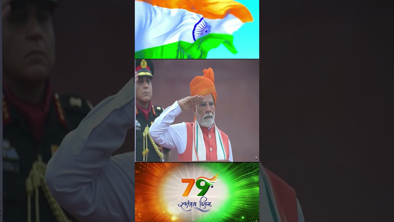 PM Narendra Modi Flag Hoisting | #redfort #79thindependenceday #pmmodi  News