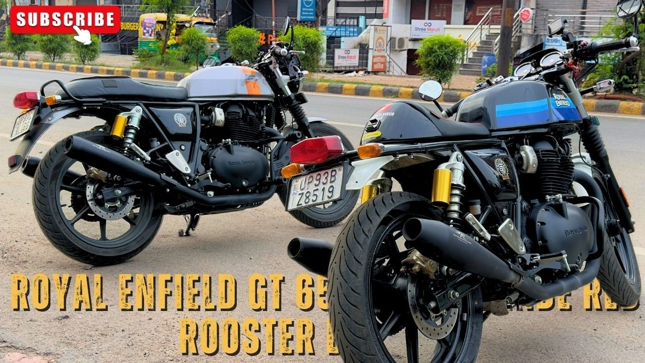 We’re Back! Royal Enfield GT 650 Sunday Ride 🏍️ | Red Rooster Exhaust | Apex Grey & Slipstream Blue