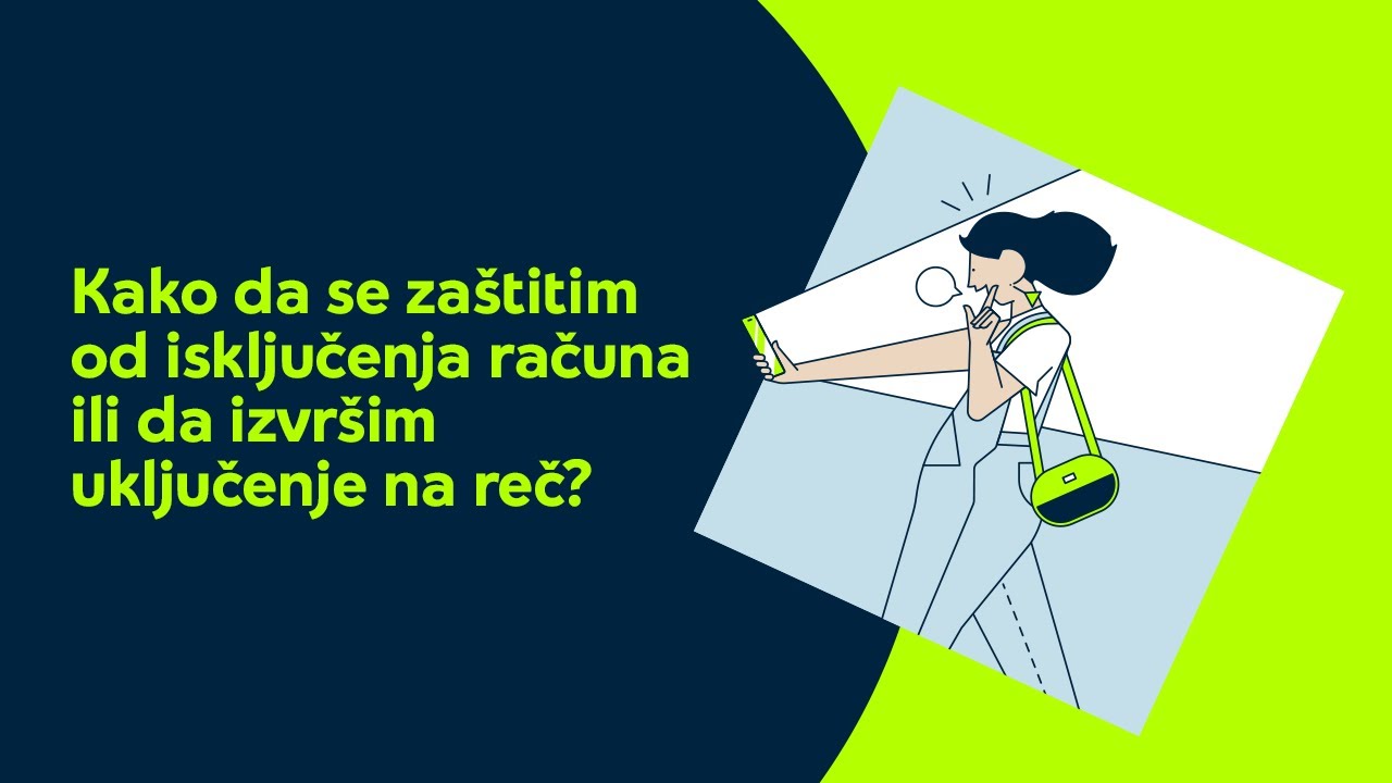 Zaštiti se od isključenja računa ili izvrši uključenje na reč