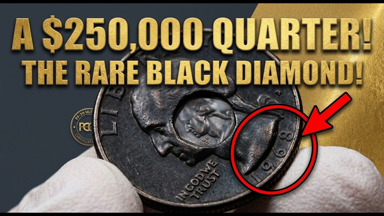 1968 Washington Quarter Worth $250,000! (The 