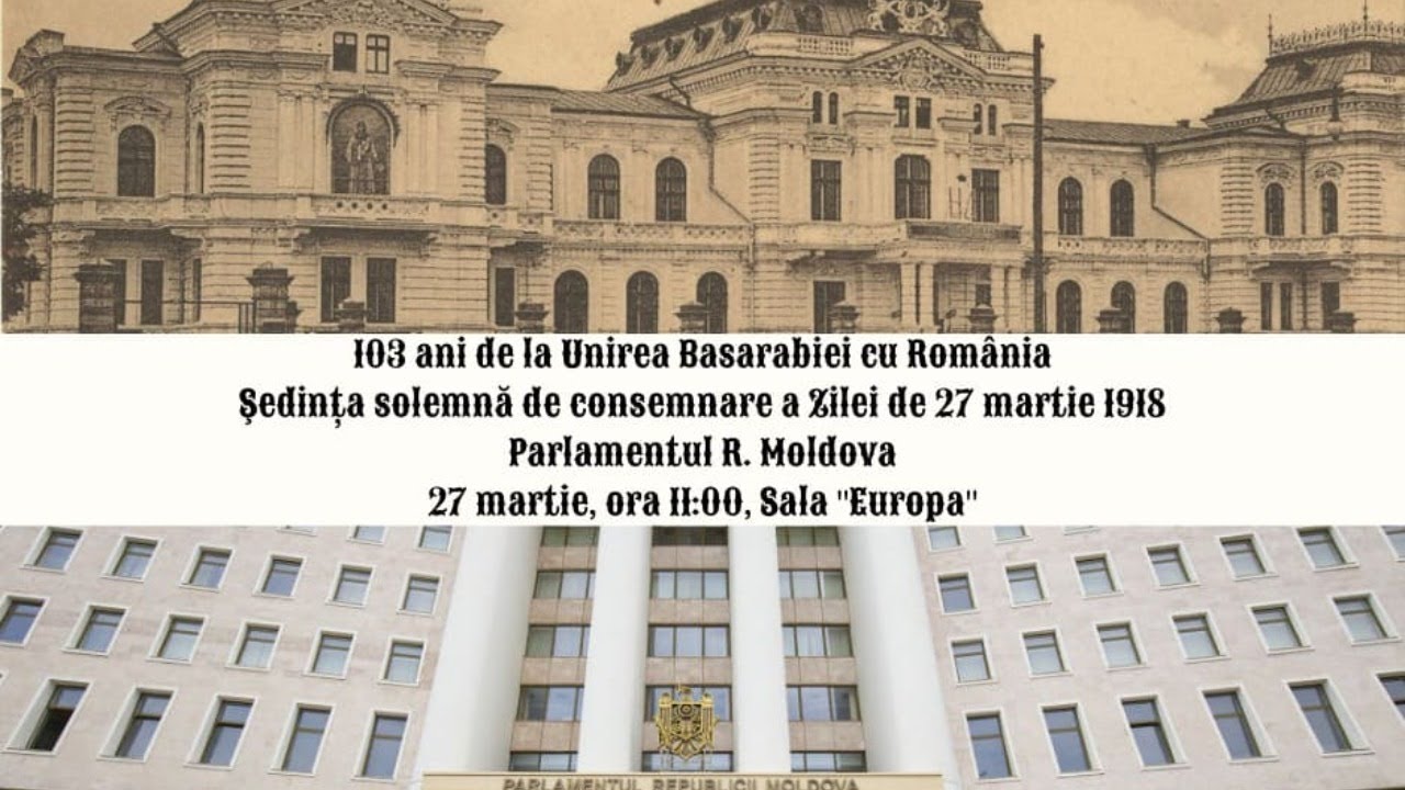 Ședința solemnă de consemnare a Zilei de 27 martie 1918