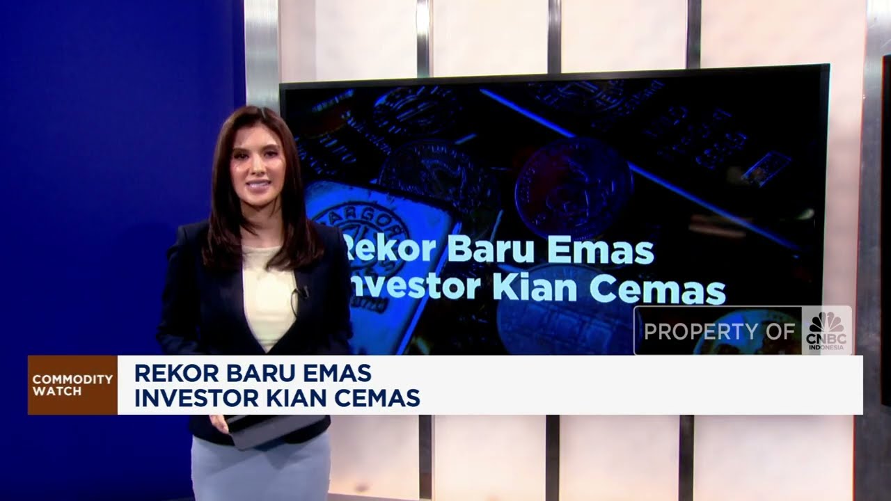 Rekor Baru Emas, Investor Kian Cemas