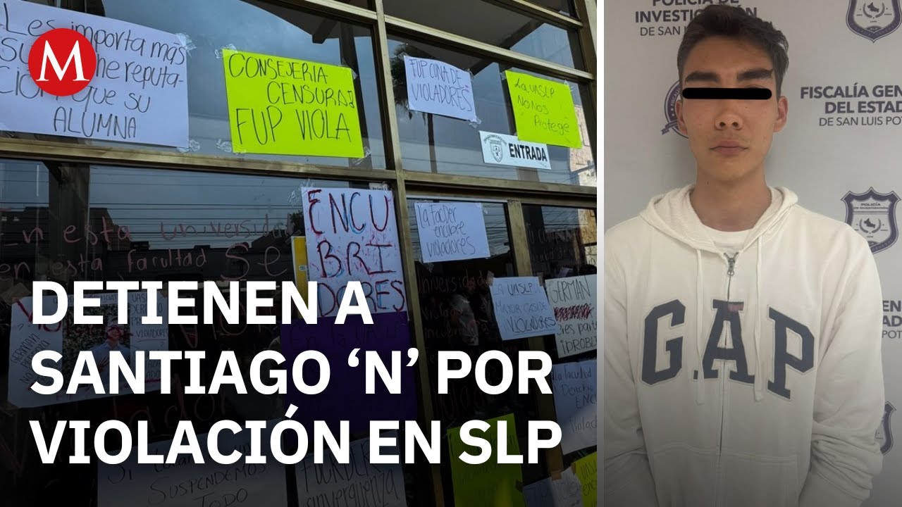 Detienen a uno de los tres presuntos violadores de alumna de la Universidad Aut&oacute;noma en SLP
