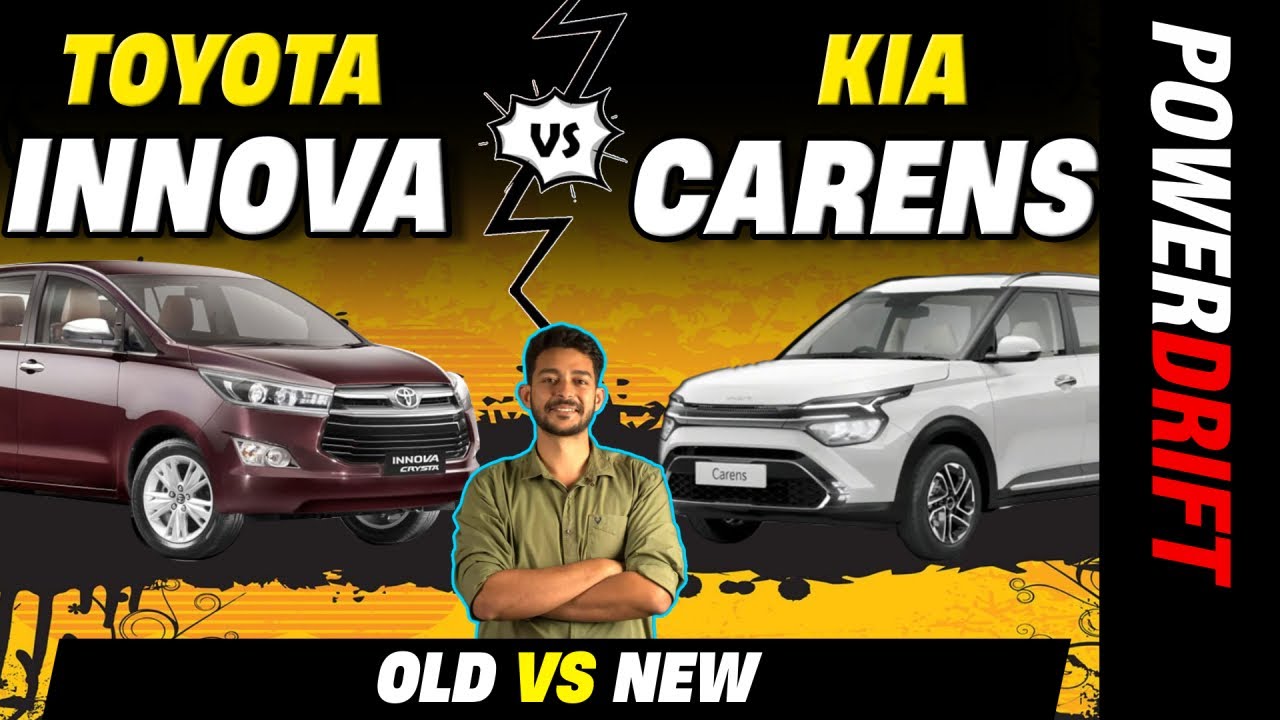 Kia Carens vs Toyota Innova Crysta | The Real Deal | PowerDrift