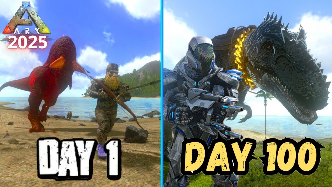 SURVIVING 100 DAYS ON ARK MOBILE 2.0 IN 2025 (EPISODE 8 DAY 70 TO 80)