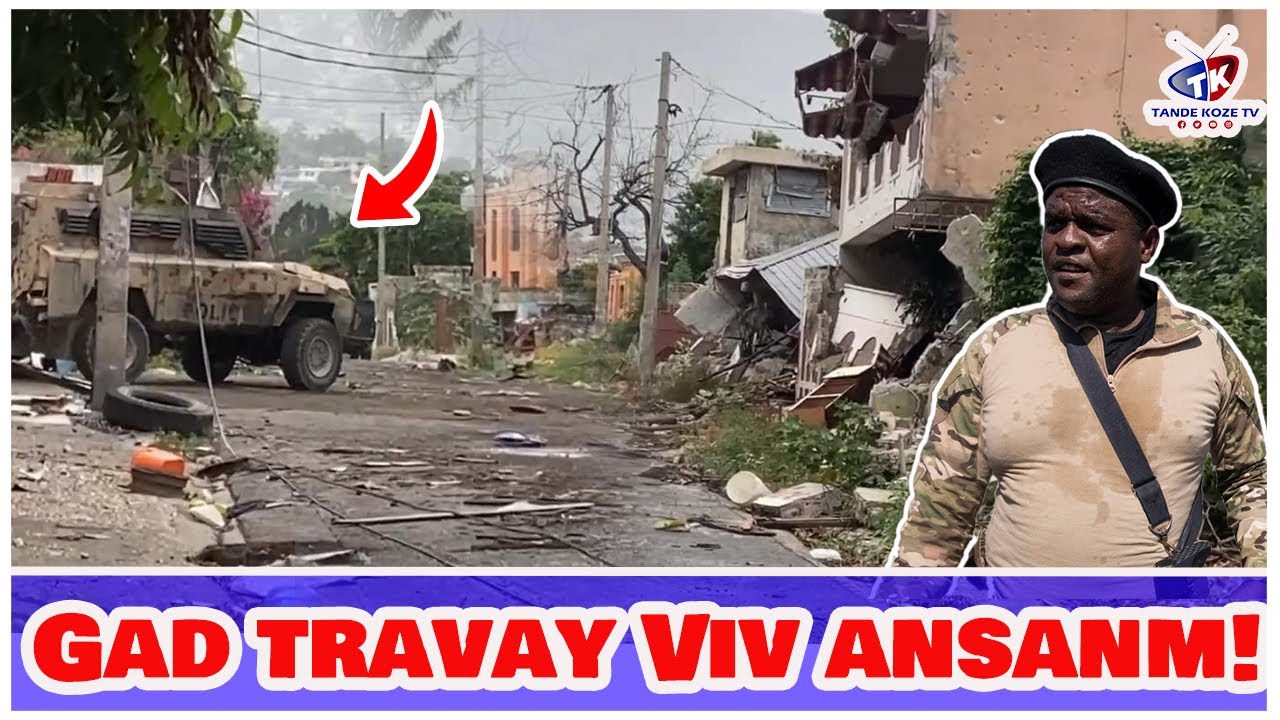 Lapolis met pye l at&egrave;, Men k&ograve;man sa ye z&ograve;n Ri kapwa, Ri Chavann, b&ograve; radyo karayib.