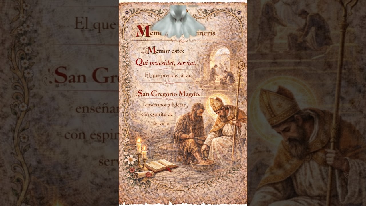 San Gregorio Magno: El pastor que guía en tiempos de crisis