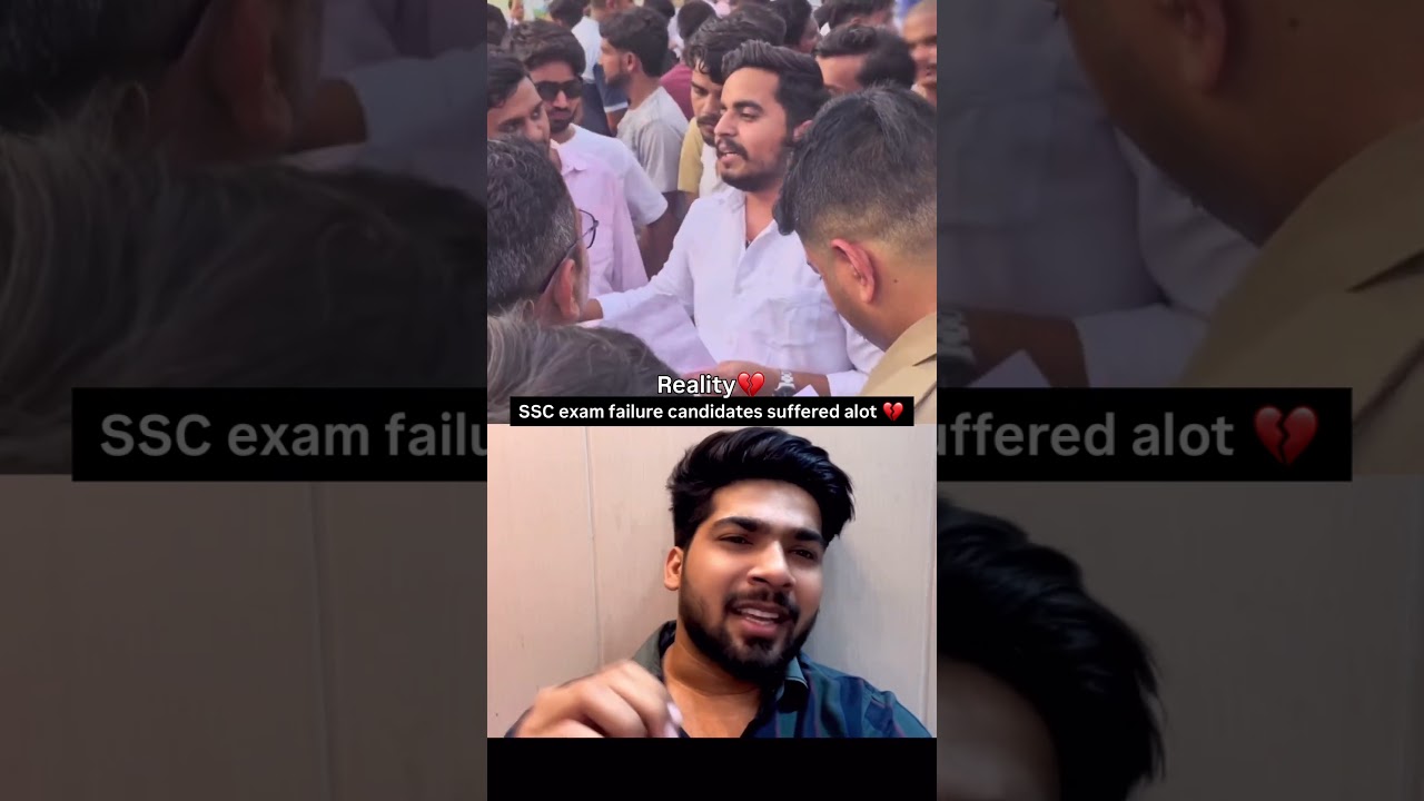 SSC Aspirants Protest After Exam Cancellation Sparks Chaos And Mismanagement Allegations #ssc #fyp