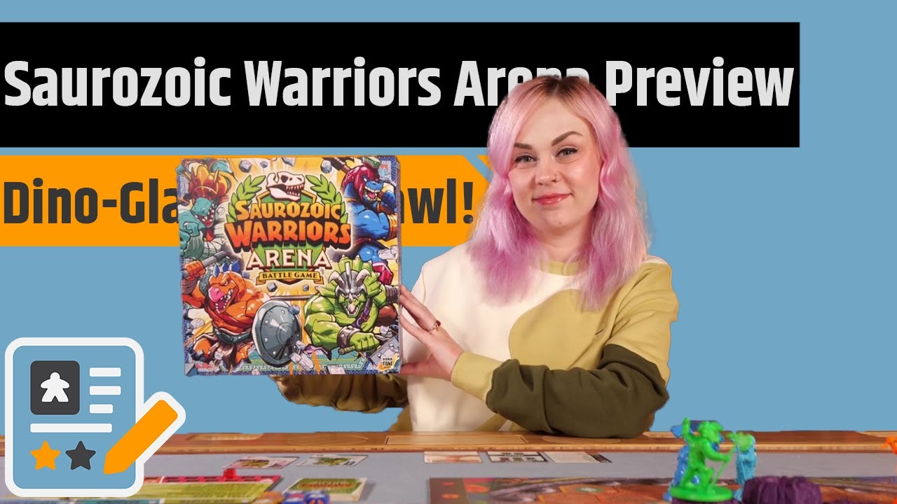 Saurozoic Warriors Arena Preview - A Dino-Gladiator Brawl!