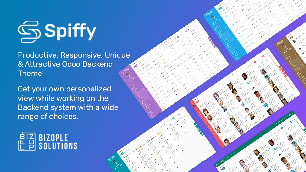 Spiffy-Odoo Backend Theme