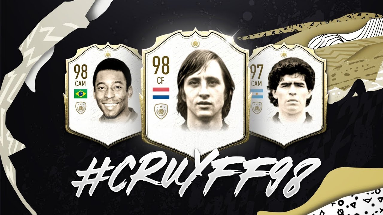 JOHAN CRUYFF MOET 98 RATED ZIJN IN FIFA20!!