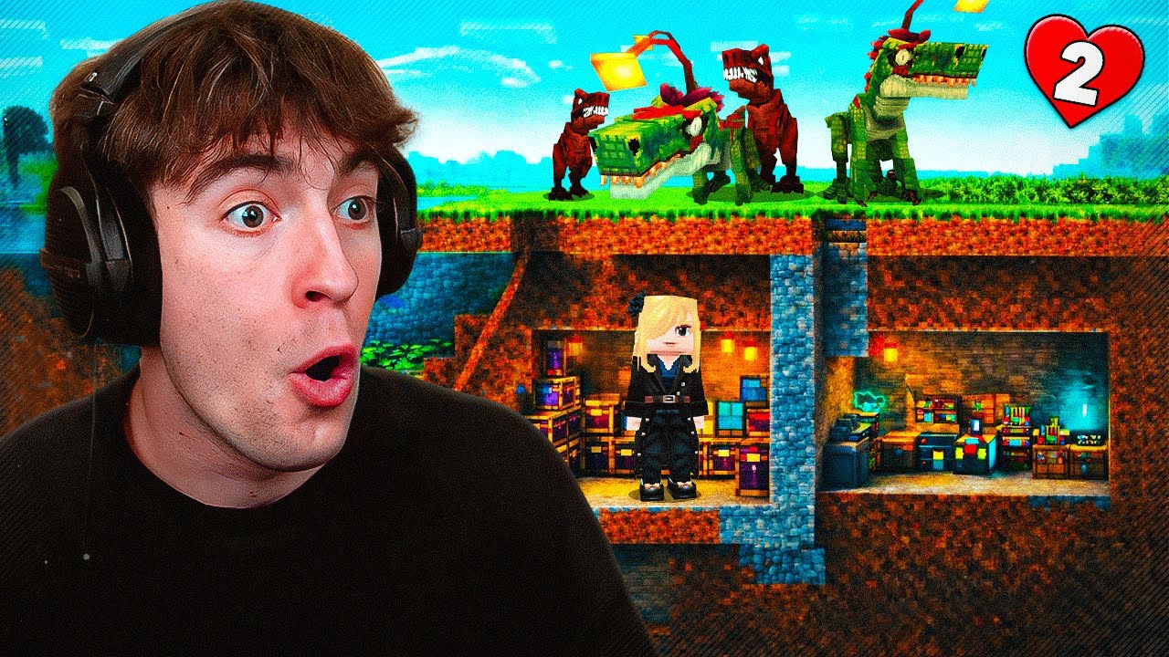 LA MIA PRIMA CASA e i DINOSAURI su MINECRAFT 2!! HYTALE SURVIVAL ITA EP.2