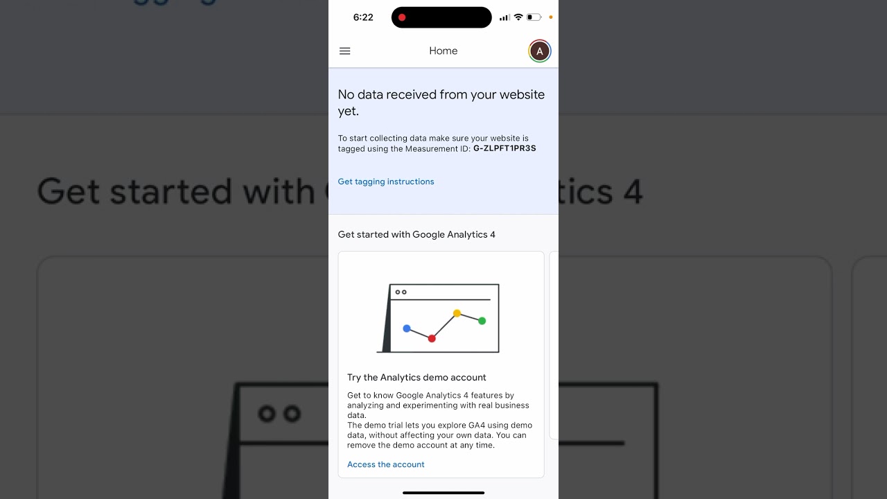 &ldquo;No data received from your website yet&rdquo; GA4 analytics
