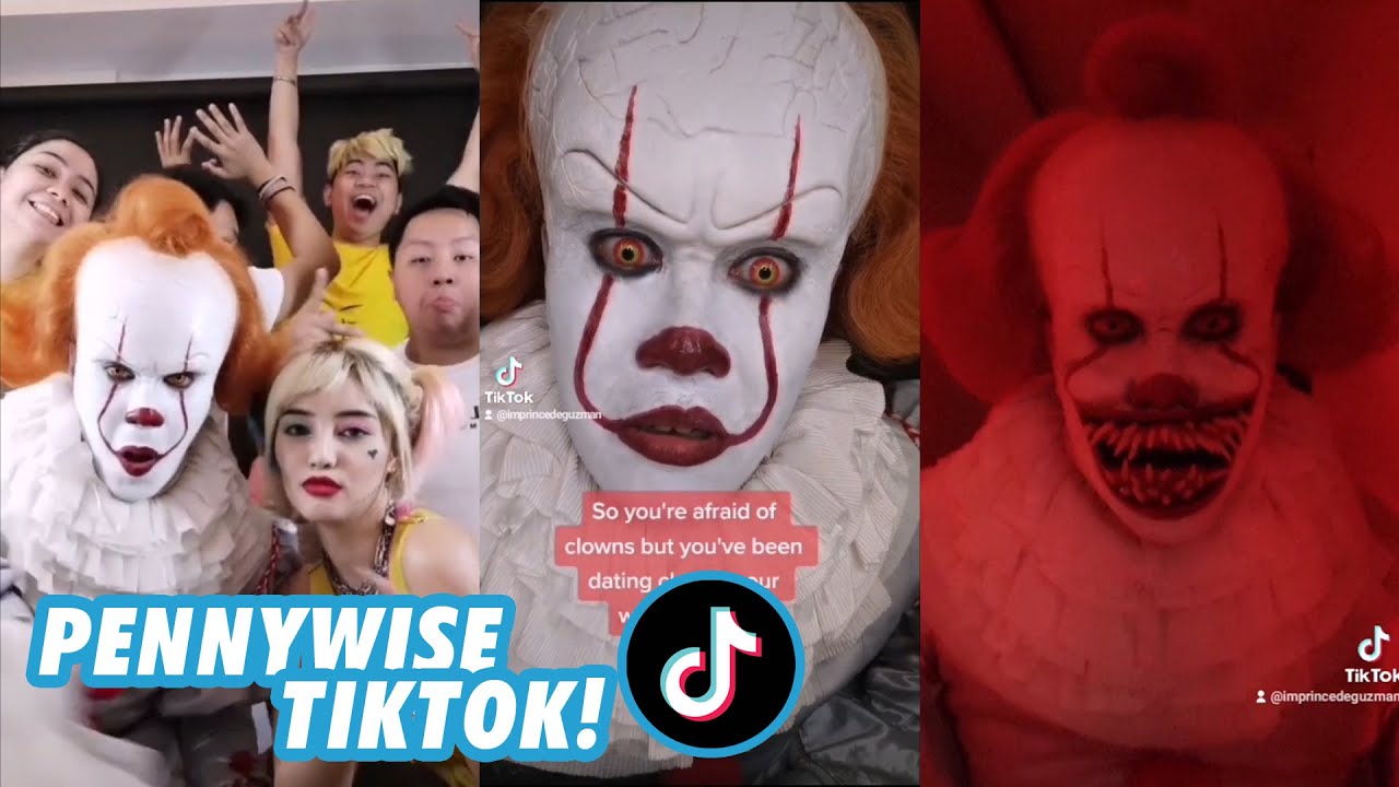 Pennywise IRL Tiktok compilation (Super Realistic!) | Prince De Guzman