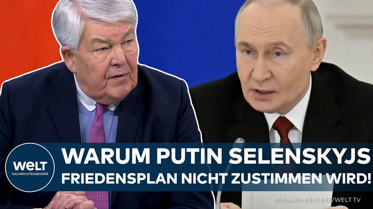 UKRAINE KRIEG: Kather mit der Analyse! &ndash; Warum Putin Selenskyjs Friedensplan nicht zustimmen wird!