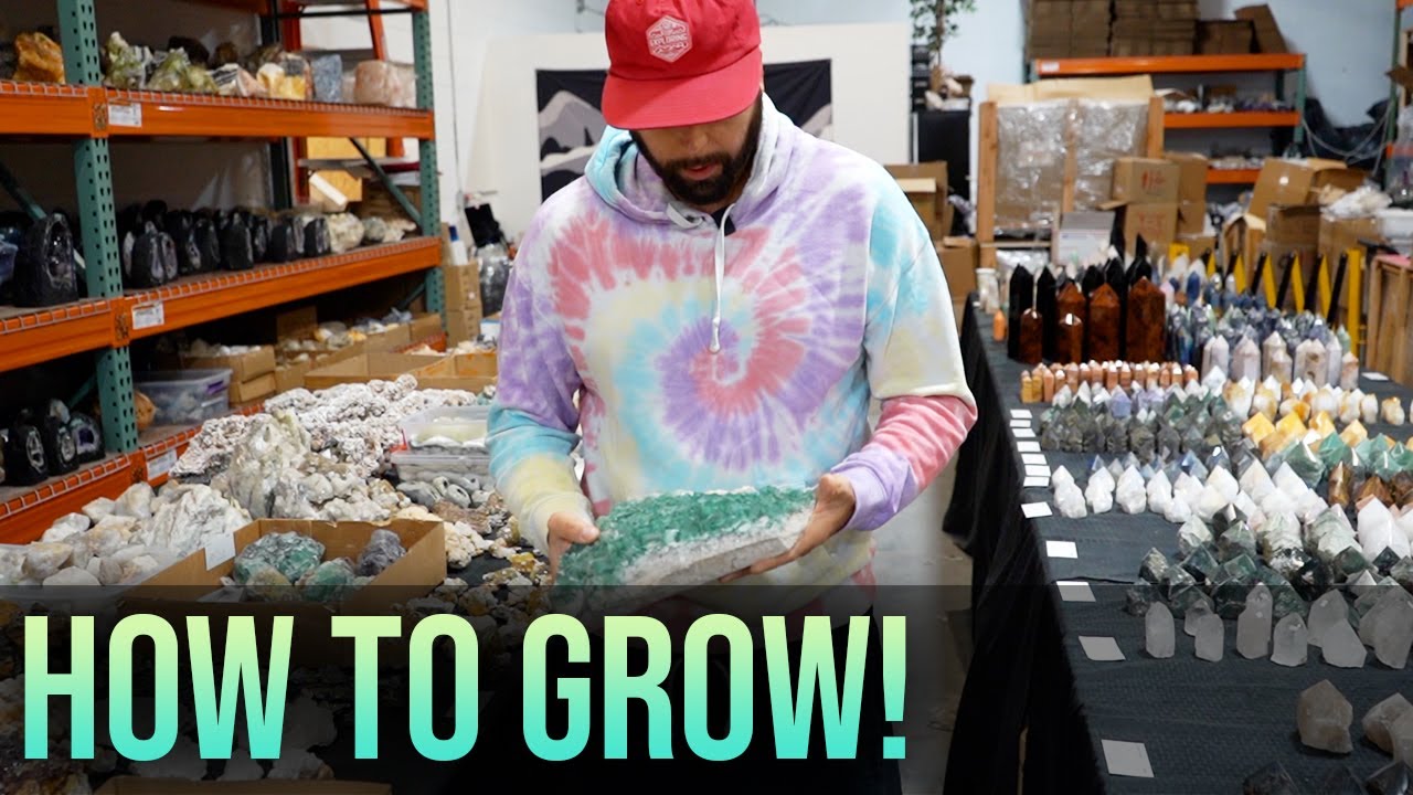 How I Grew My Crystal Business! - FromTheMines