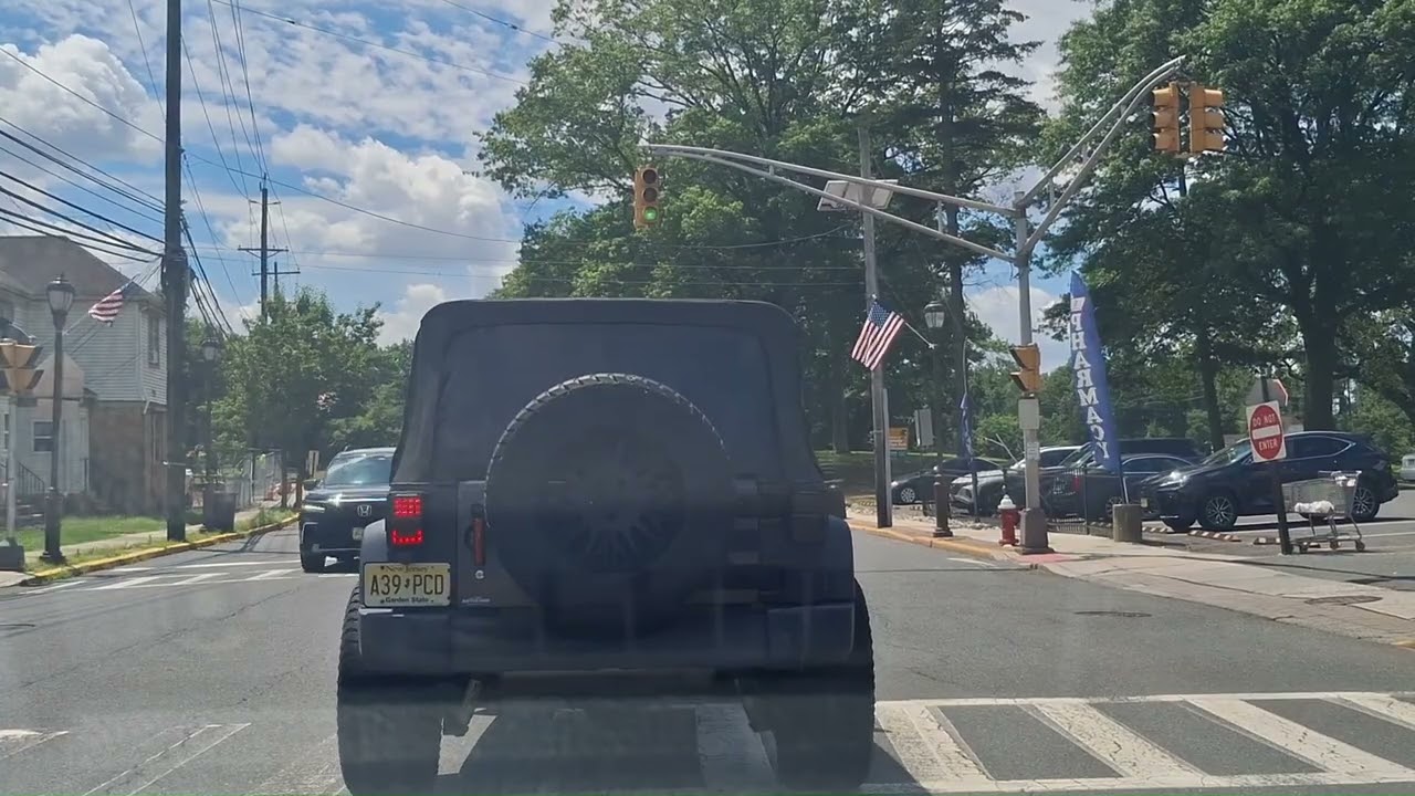 Hillside NJ | Summer Street Scenes and Neighborhood Vibes. #new #neighborhood #driving #video #like