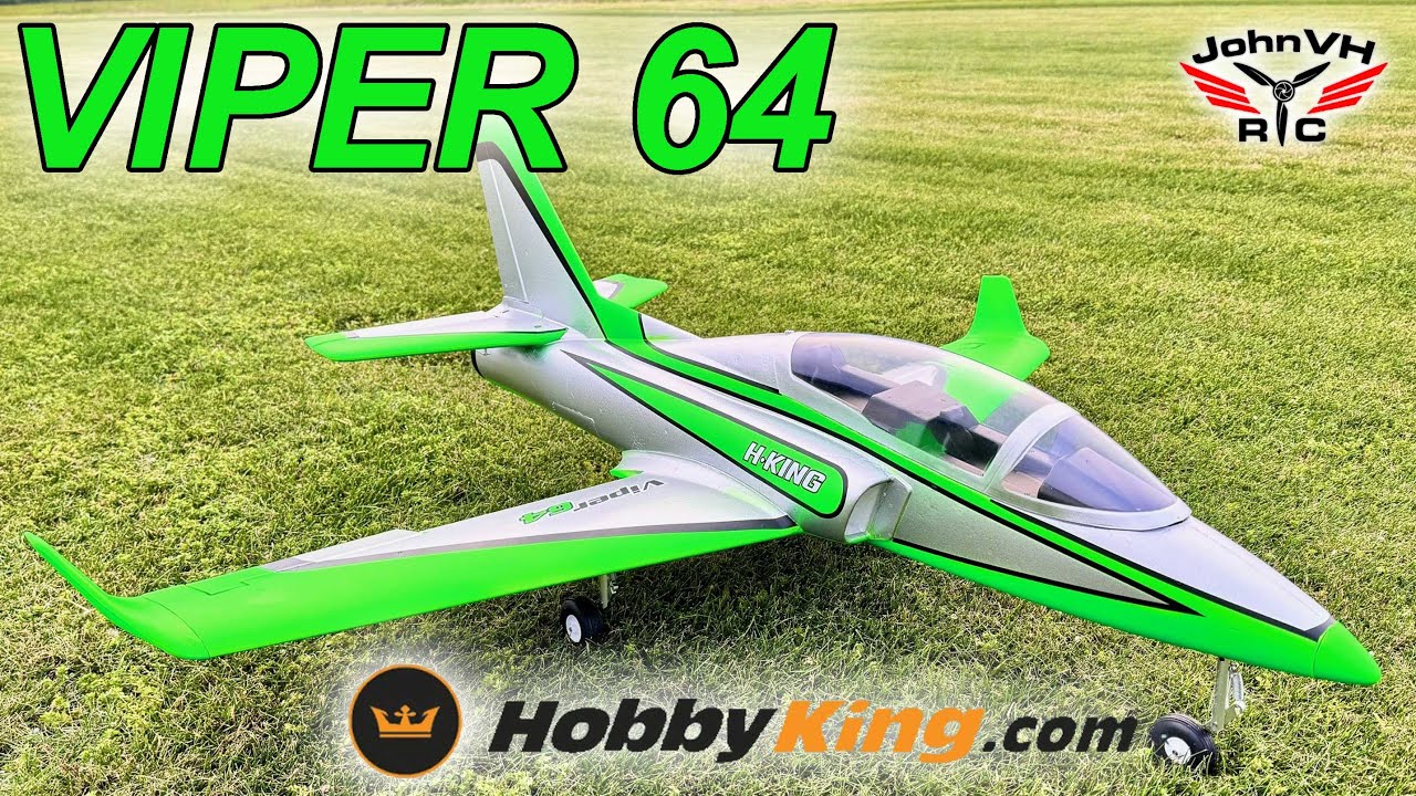 ПЕРВЫЙ ПОЛЁТ H-King Viper 64 (6S) EDF Jet от Hobbyking @HobbyKingOfficial